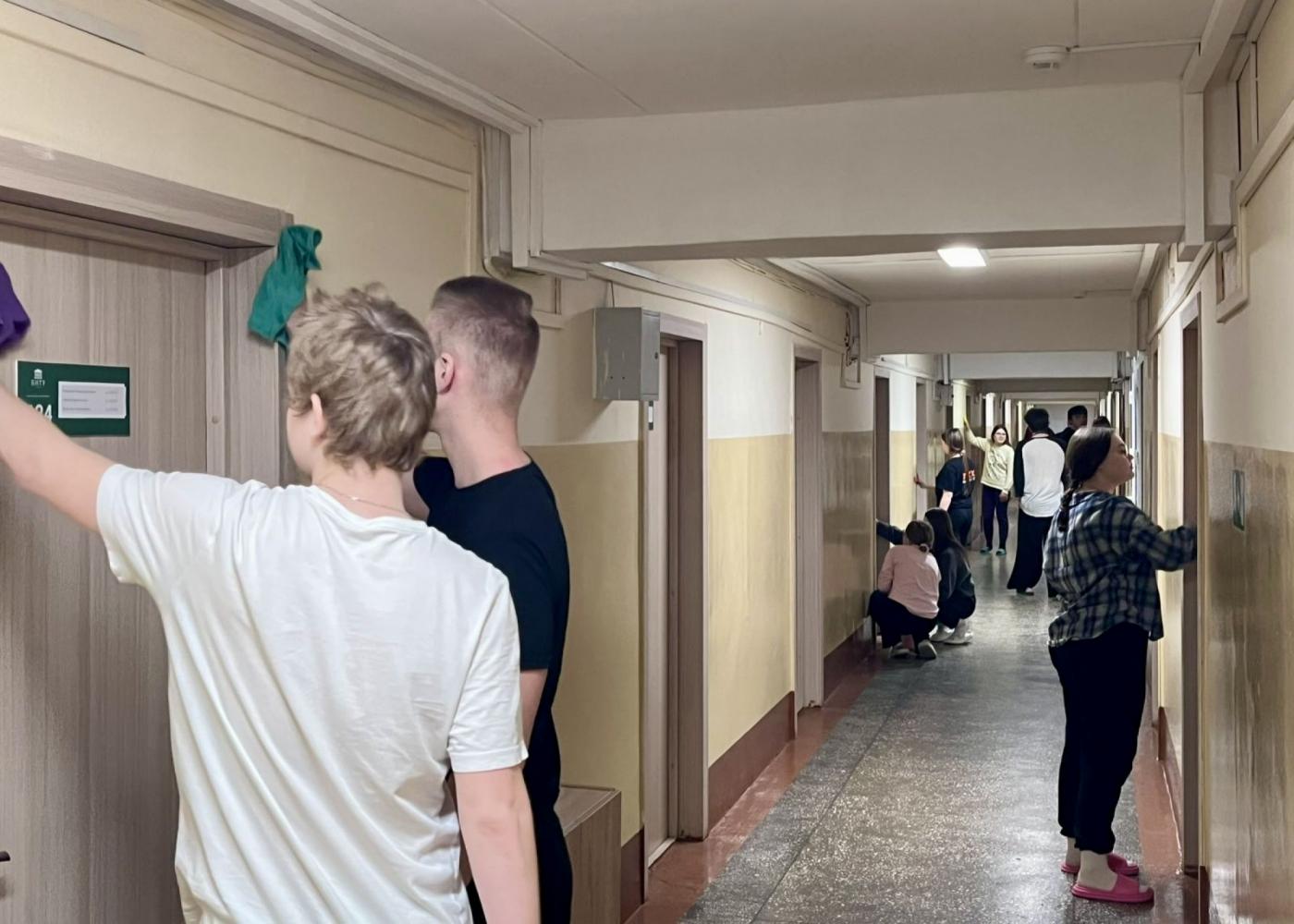 Чистота и порядок в общежитиях БНТУ